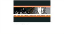 Desktop Screenshot of katepeters.com