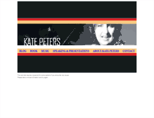 Tablet Screenshot of katepeters.com